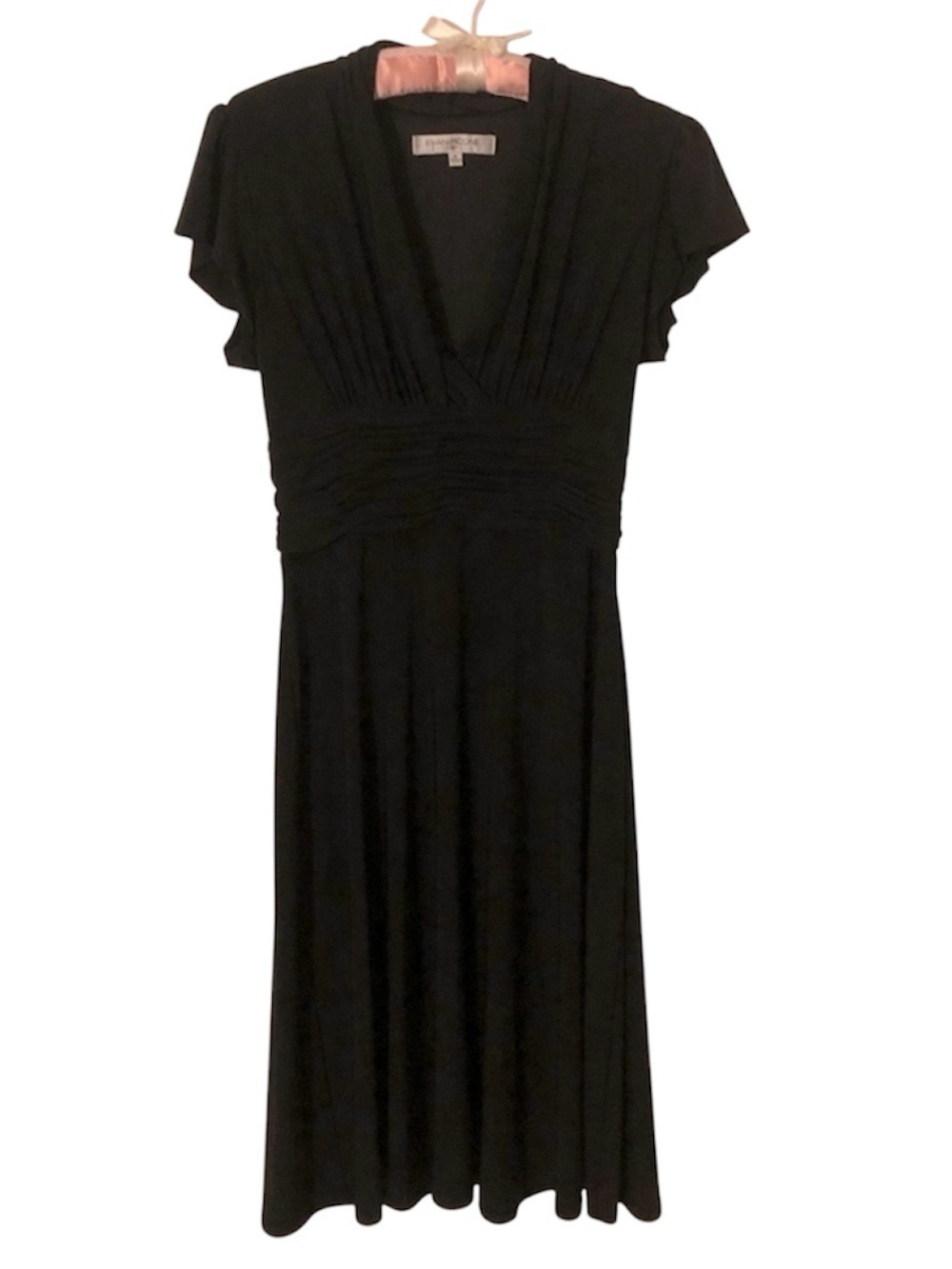 Evan Picone black party dress